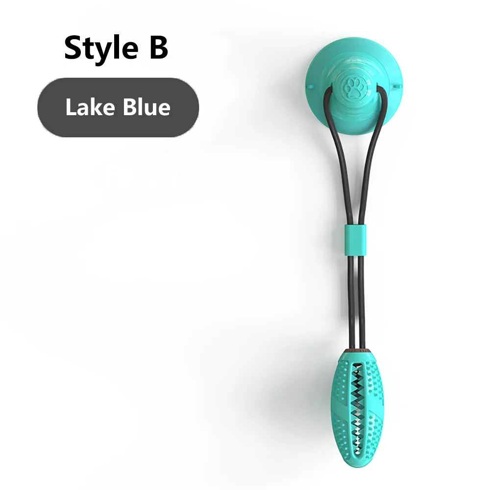 TugClean™ Interactive Suction Cup Chew Toy for Dogs