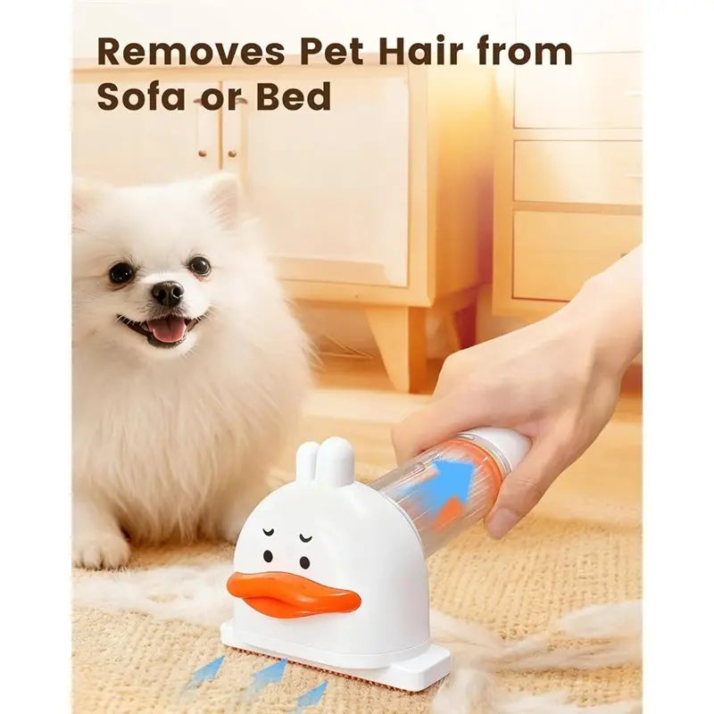 VacuGroom™ Self-Cleaning Deshedding Brush for Dogs & Cats