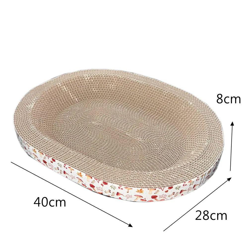ScratchNest™ Corrugated Cat Scratching Lounge & Bed