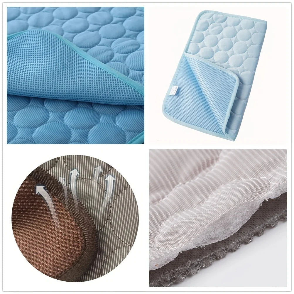 ChillPaws™ Cooling Mat for Dogs & Cats – Summer Cooling Pet Bed