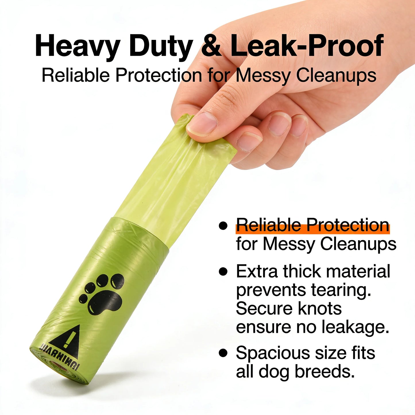 PawClean™ Leak-Proof Eco-Friendly Dog Poop Bags