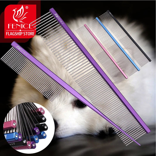 Fenice™ Stainless Steel Dog & Cat Grooming Comb