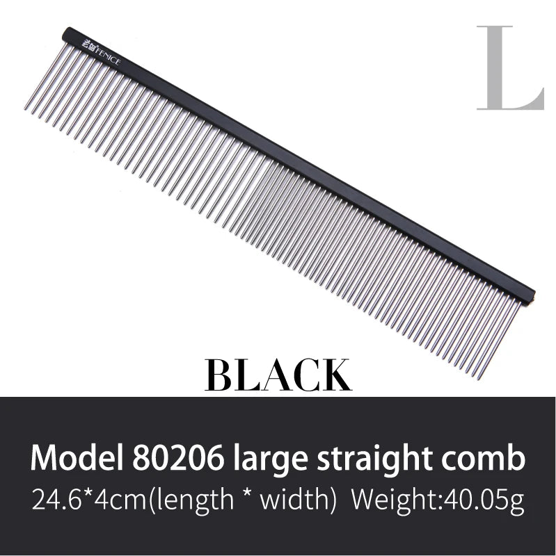 Fenice™ Stainless Steel Dog & Cat Grooming Comb
