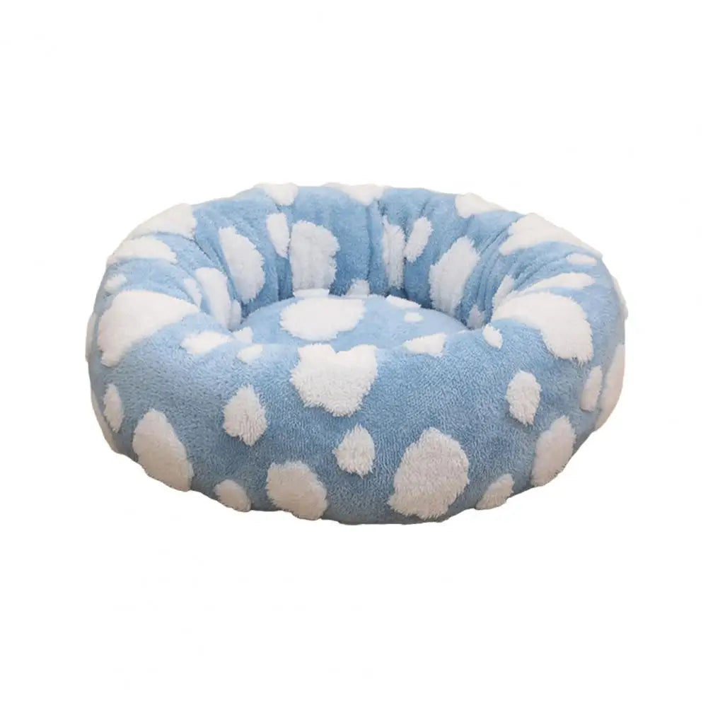 DreamNest™ Calming Donut Bed for Dogs & Cats