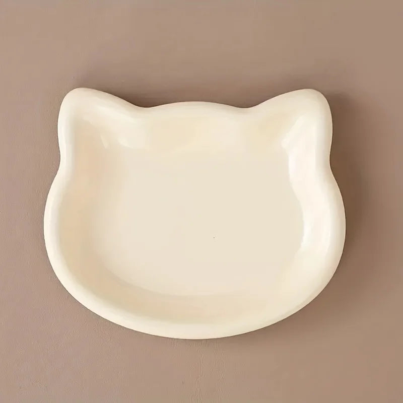 WhiskerDish™ Premium Cat Food & Treat Bowl