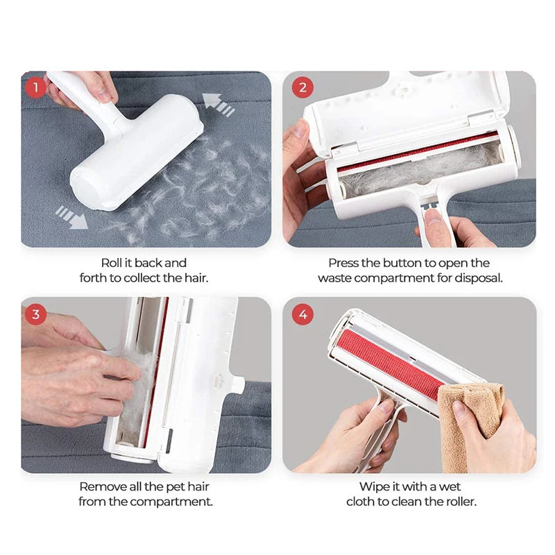 FurRoll™ Pet Hair Remover Roller for Furniture, Clothes & Cars