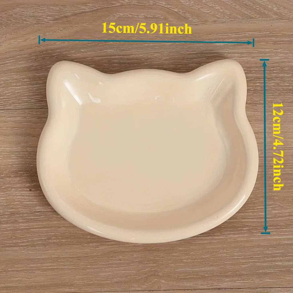 WhiskerDish™ Premium Cat Food & Treat Bowl