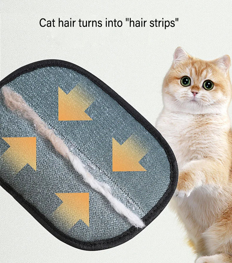 FurGrab™ Reusable Pet Hair Removal Glove & Fur Cleaner