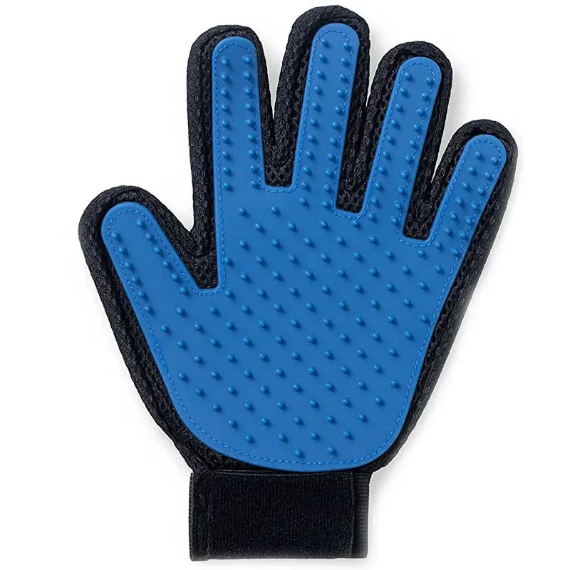 GroomGlove™ Silicone Deshedding & Bath Grooming Gloves