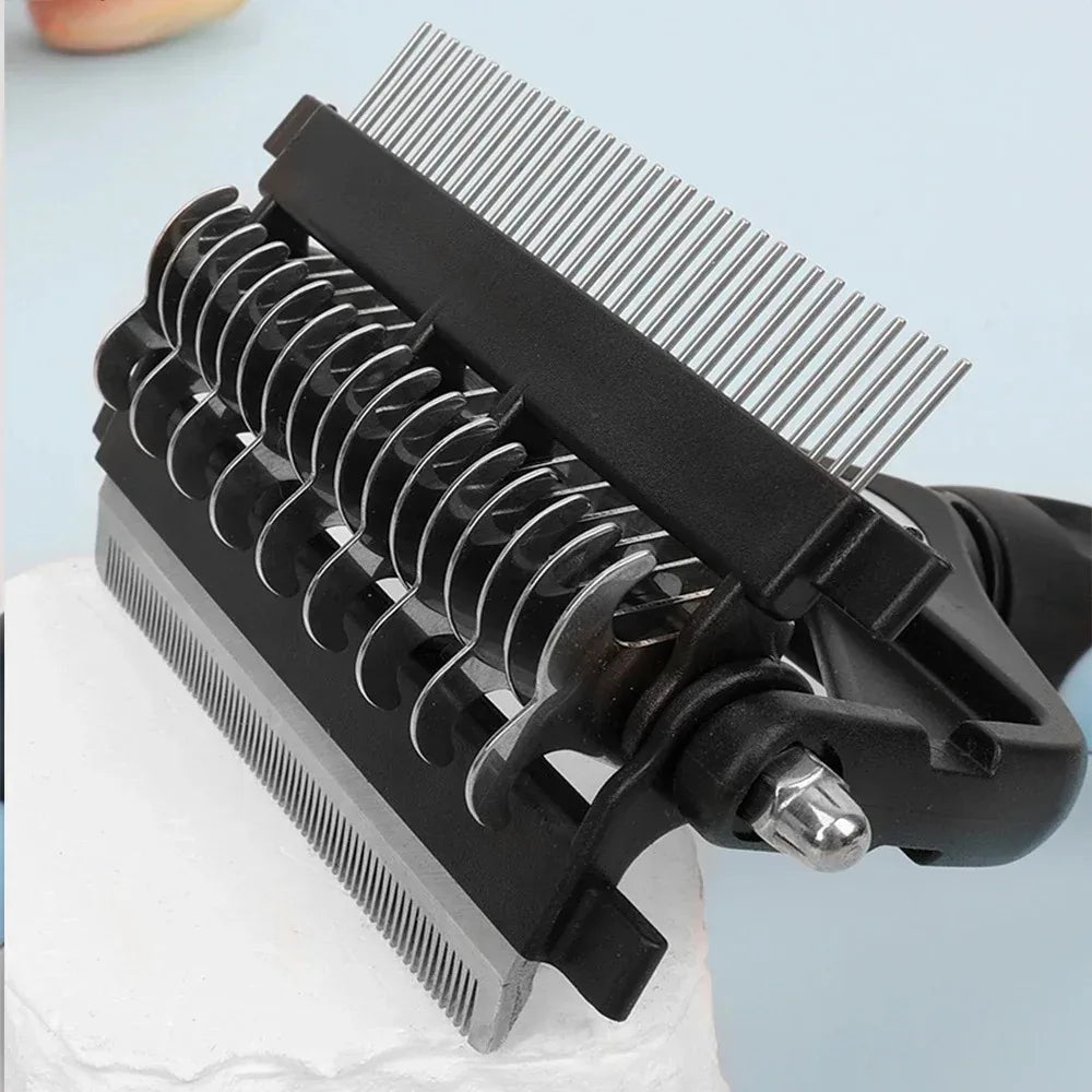 FurLift™ 3-in-1 Pet Deshedding & Detangling Brush