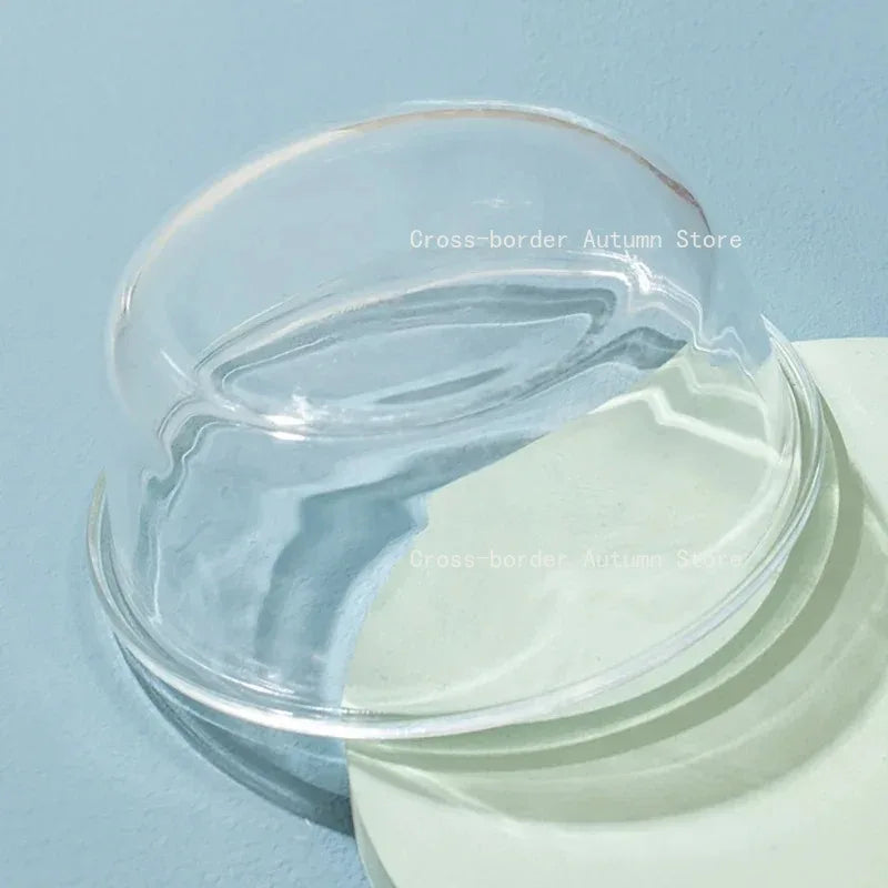 CrystalPaws™ Elevated Glass Food & Water Bowl with Stand