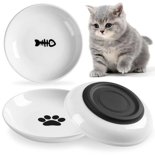 WhiskerPlate™ Anti-Tip Ceramic Cat & Dog Bowl