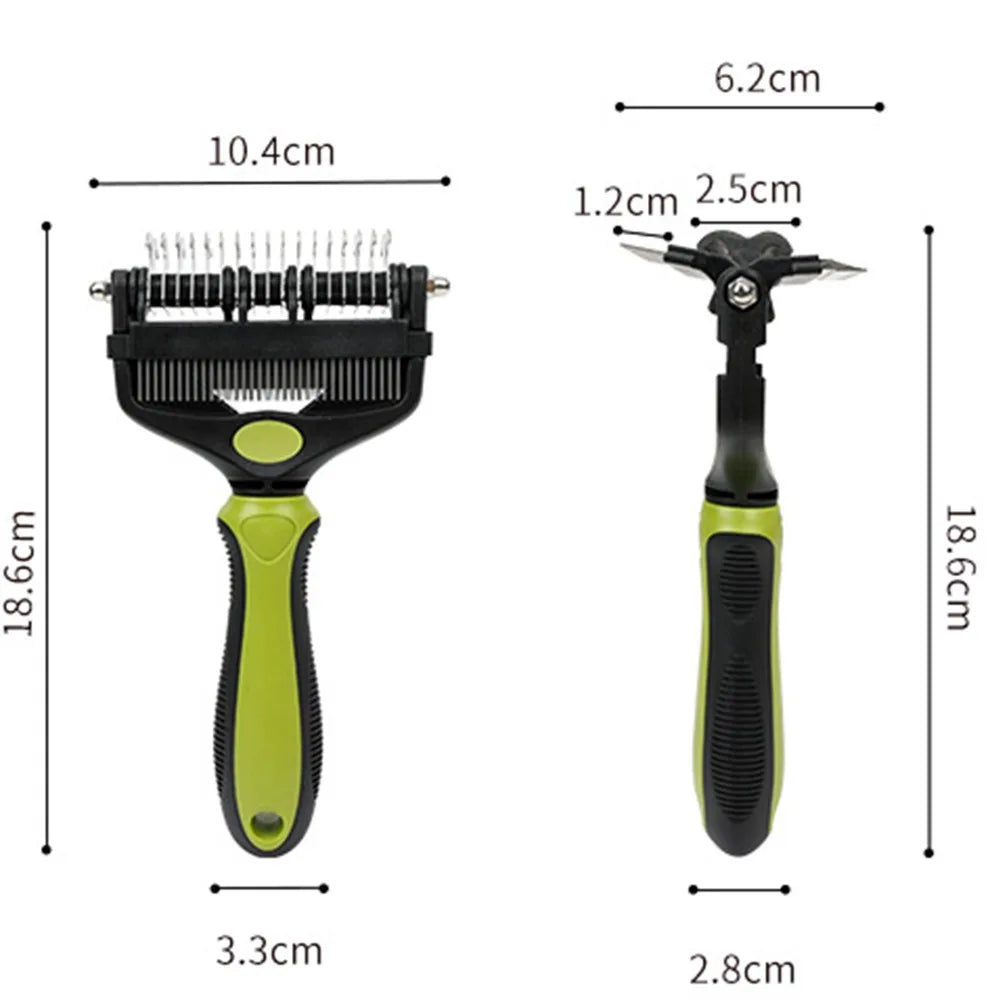 FurLift™ 3-in-1 Pet Deshedding & Detangling Brush