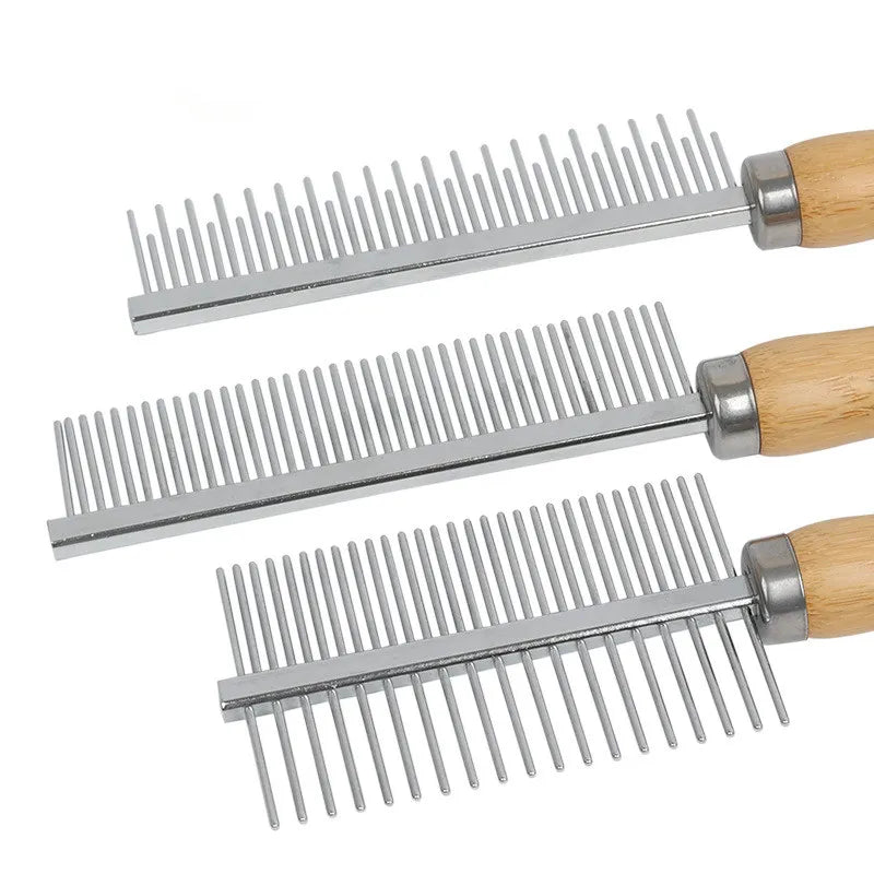 FurLift™ Stainless Steel Pet Grooming Brush for Dogs & Cats