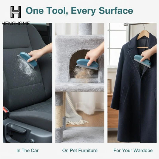 FurErase™ Reusable Pet Hair Remover for Furniture, Carpets & Cars