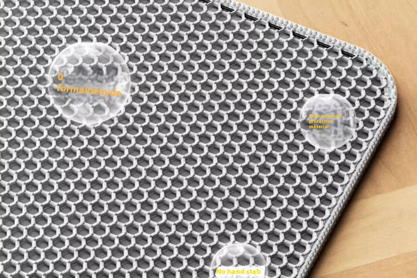 CleanPaws™ Extra-Large Waterproof Cat Litter Mat – Double Layer & Non-Slip