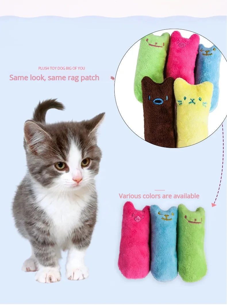 Peluche interattivo con erba gatta PurrKick™