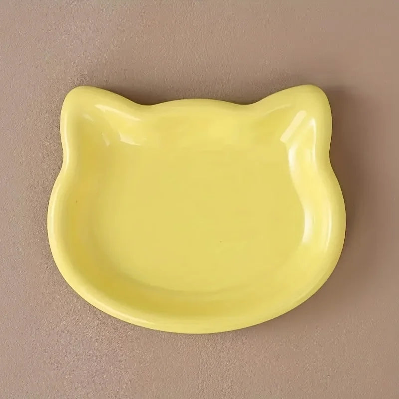 WhiskerDish™ Premium Cat Food & Treat Bowl
