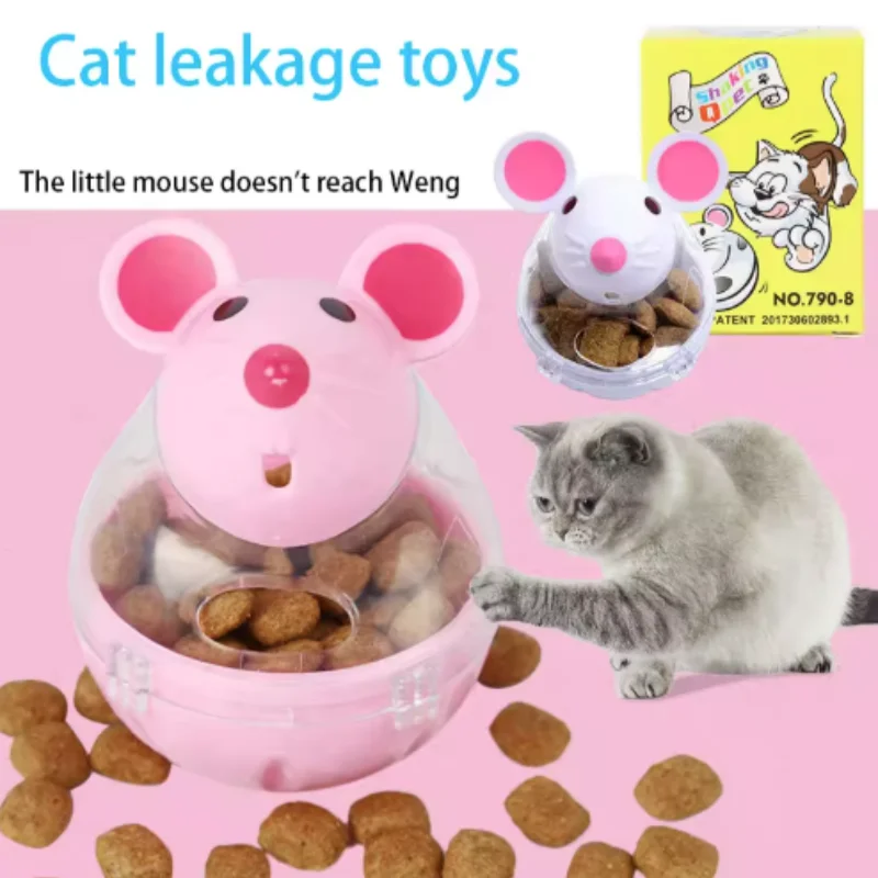 PurrPuzzle™ Interactive Treat Dispensing Mouse Toy for Cats