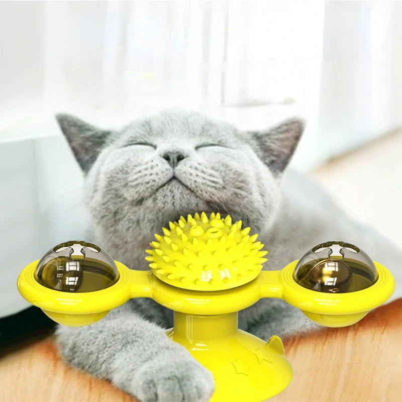 SpinPaws™ Interactive Windmill Toy for Cats