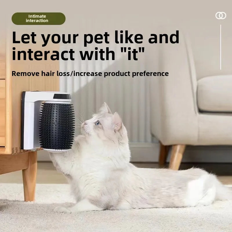 CornerSpa™ Self-Grooming Wall Brush for Cats
