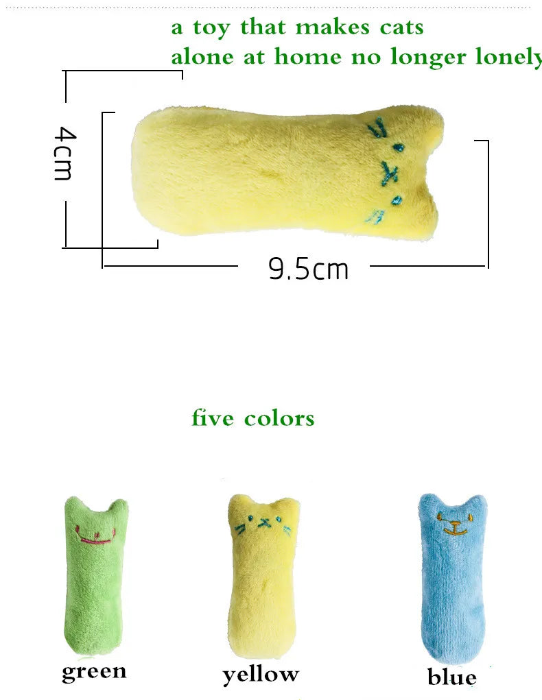 Peluche interattivo con erba gatta PurrKick™