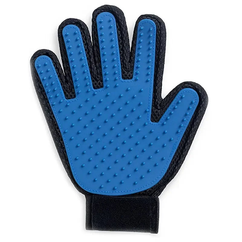 GroomGlove™ Silicone Deshedding & Bath Grooming Gloves