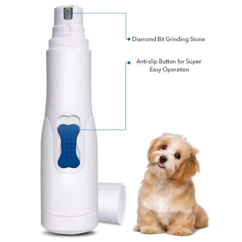 PawTrim™ Quiet Electric Nail Grinder for Dogs & Cats