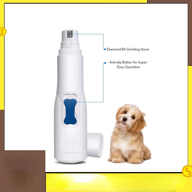 PawTrim™ Quiet Electric Nail Grinder for Dogs & Cats
