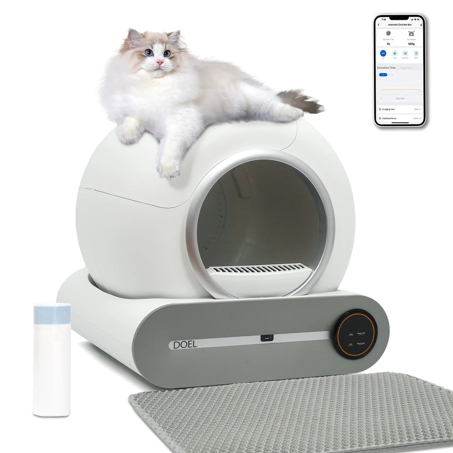 CleanPaws™ Automatic Self-Cleaning Cat Litter Box
