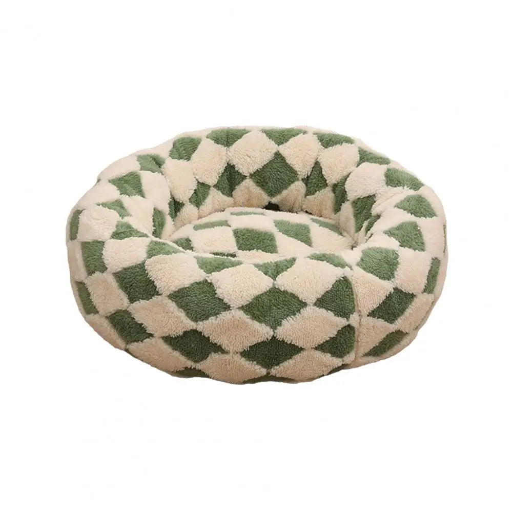 DreamNest™ Calming Donut Bed for Dogs & Cats