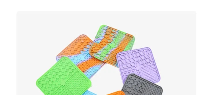 LickiPaws™ Silicone Slow Feeding & Lick Mat for Dogs & Cats