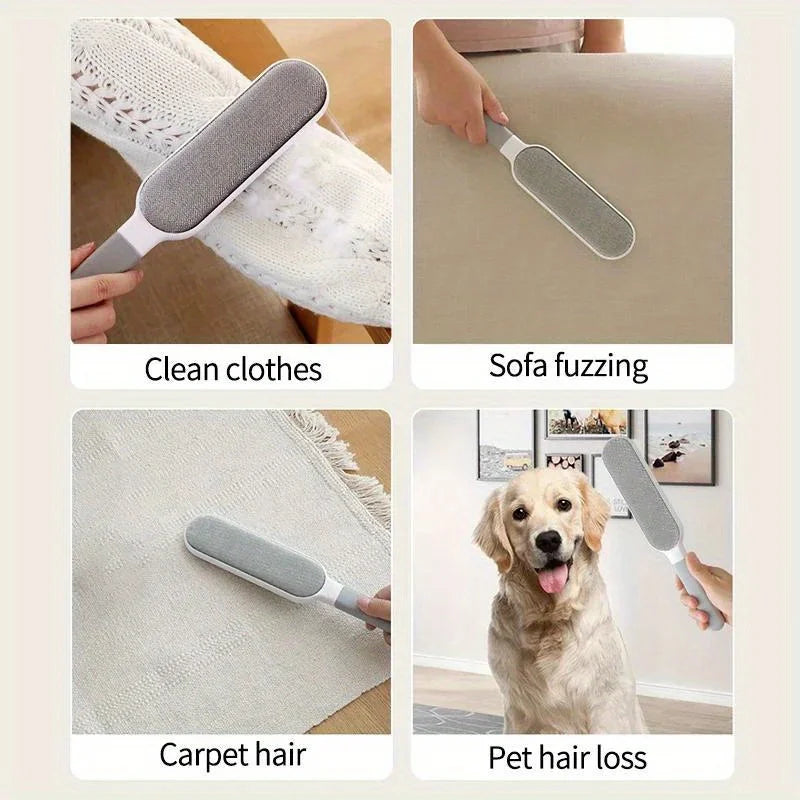 FurSwipe™ Double-Sided Pet Hair & Lint Remover Brush