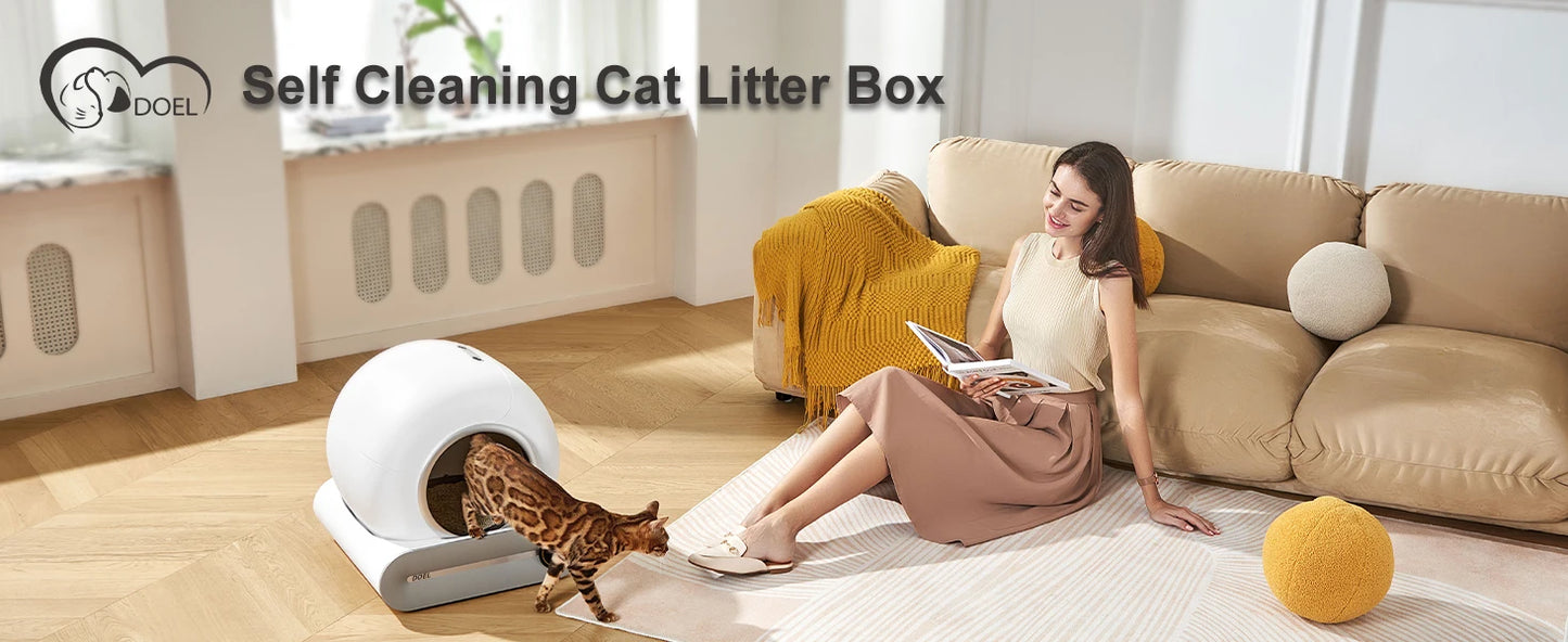 CleanPaws™ Automatic Self-Cleaning Cat Litter Box