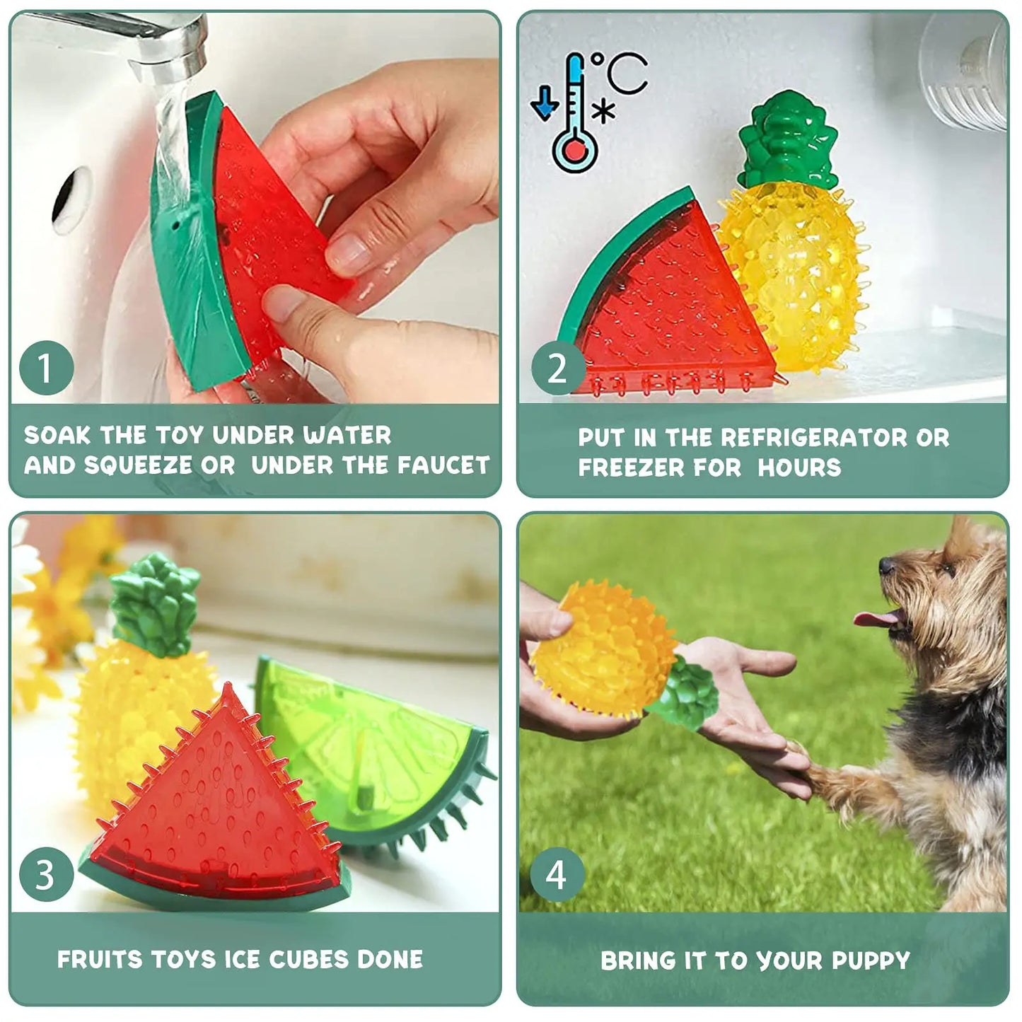 FrostChew™ Cooling Teething Toy for Puppies