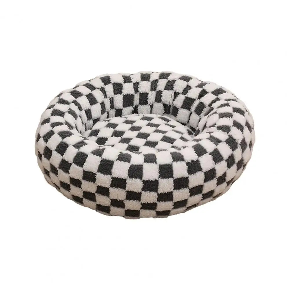 DreamNest™ Calming Donut Bed for Dogs & Cats