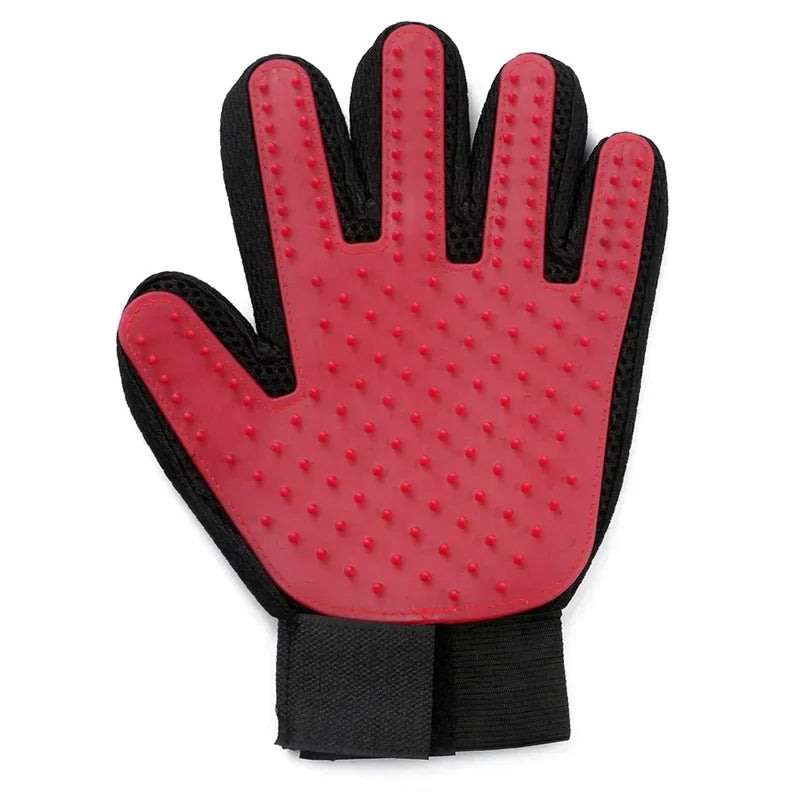 GroomGlove™ Silicone Deshedding & Bath Grooming Gloves