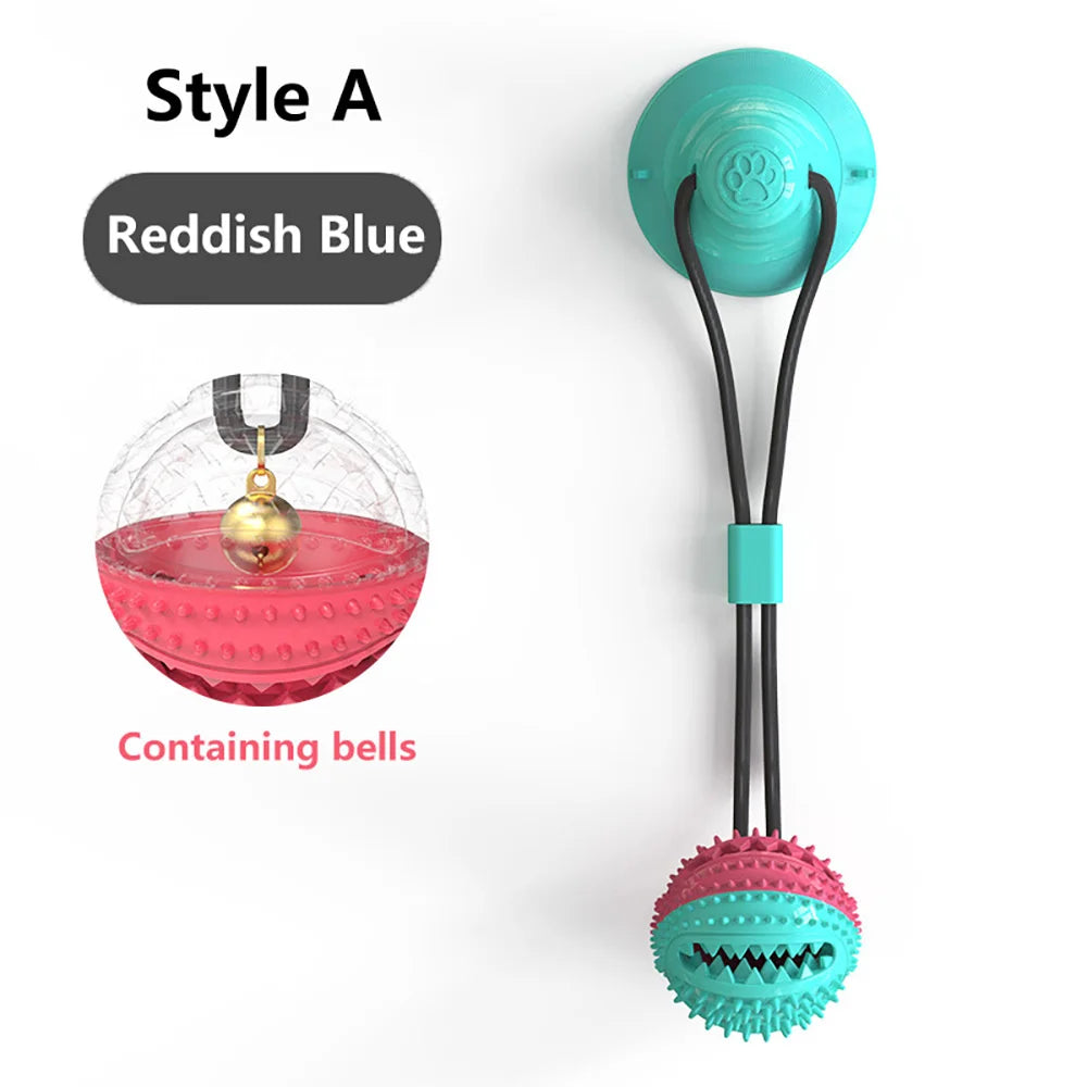 TugClean™ Interactive Suction Cup Chew Toy for Dogs