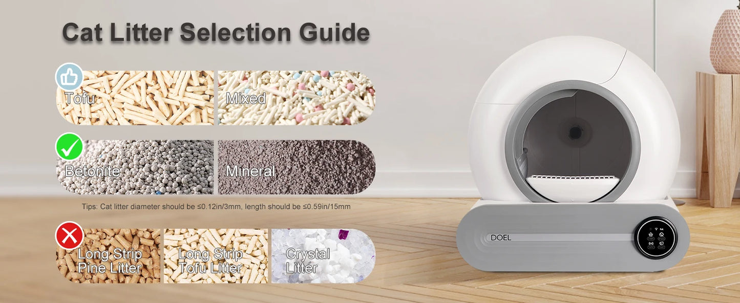 CleanPaws™ Automatic Self-Cleaning Cat Litter Box