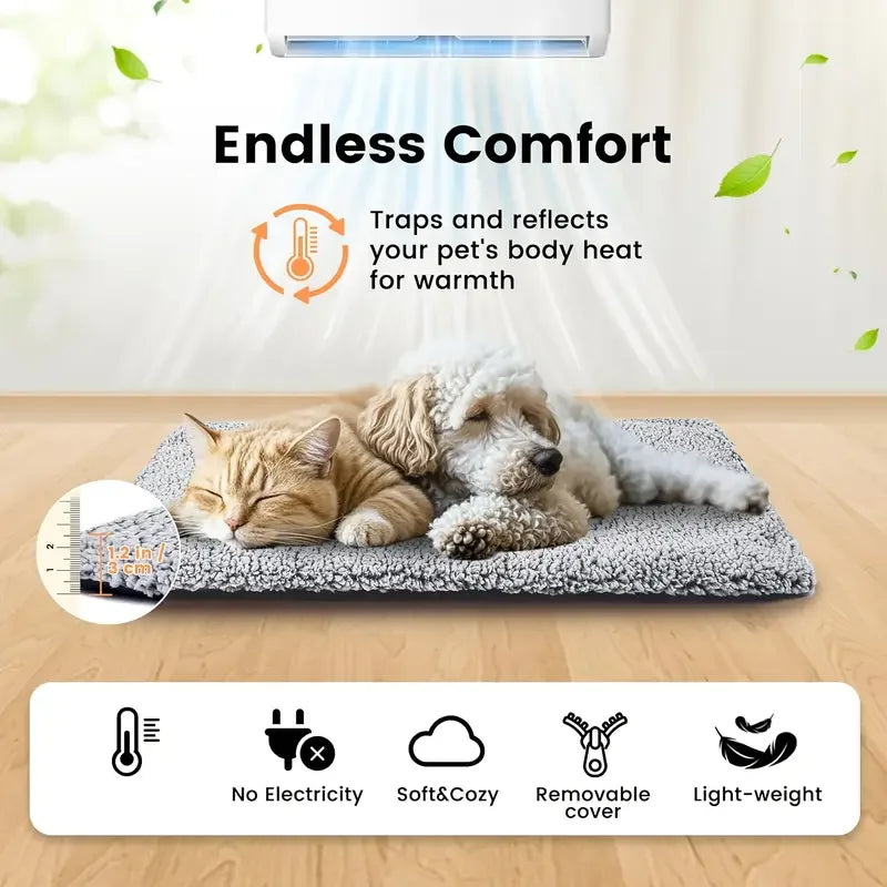 WarmPaws™ Self-Heating Pet Mat for Dogs & Cats