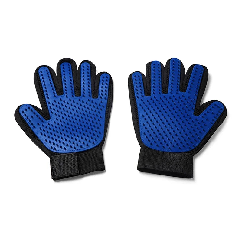 GroomGlove™ Silicone Deshedding & Bath Grooming Gloves