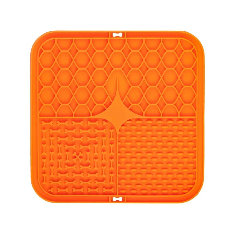 LickiPaws™ Silicone Slow Feeding & Lick Mat for Dogs & Cats