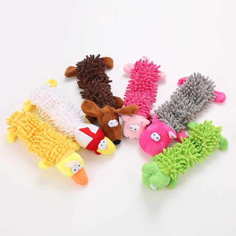 ChewBuddy™ Squeaky Plush Chew Toy for Small Dogs