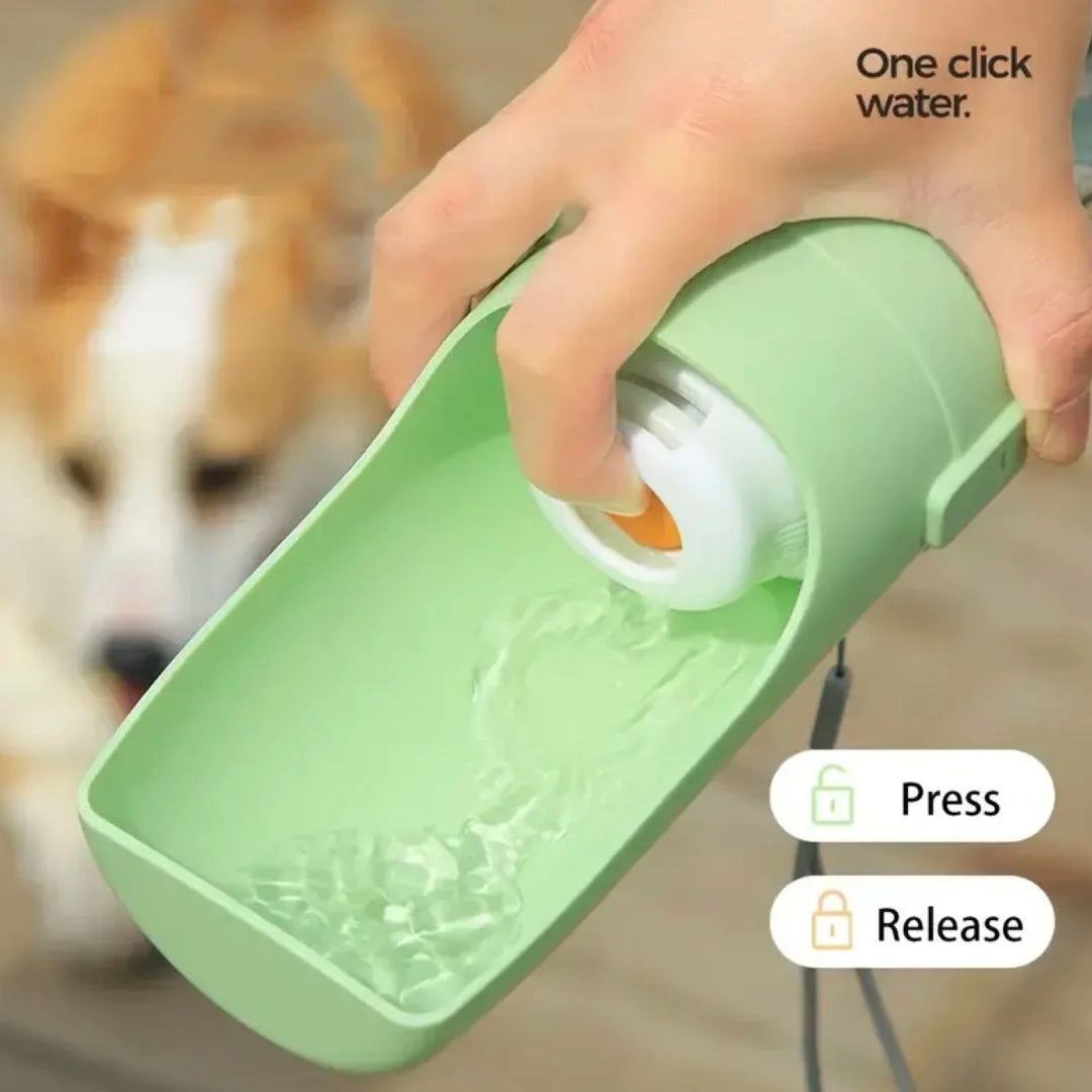 HydraPaw™ 2-in-1 Travel Water Bottle & Food Container