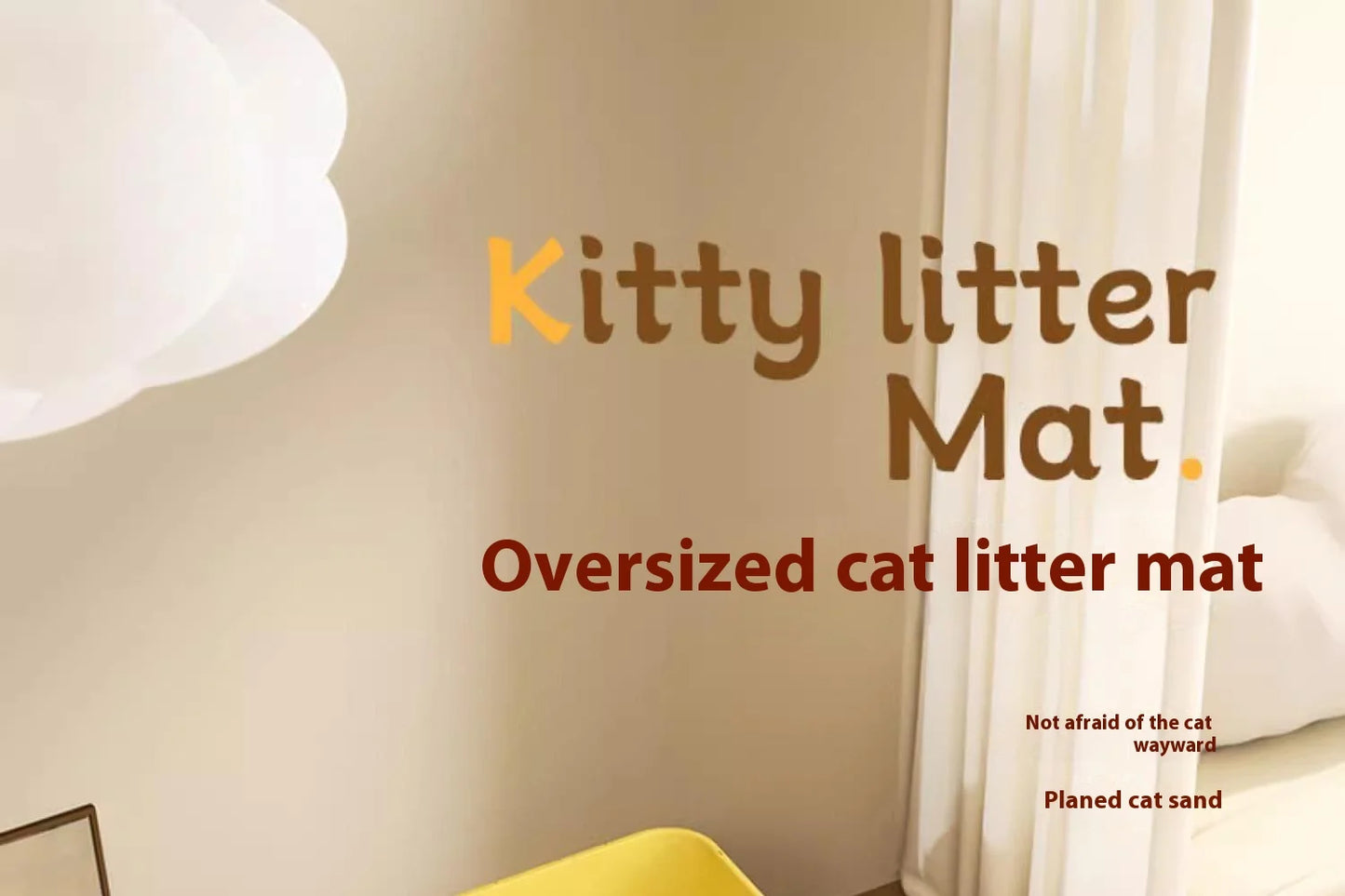 CleanPaws™ Extra-Large Waterproof Cat Litter Mat – Double Layer & Non-Slip