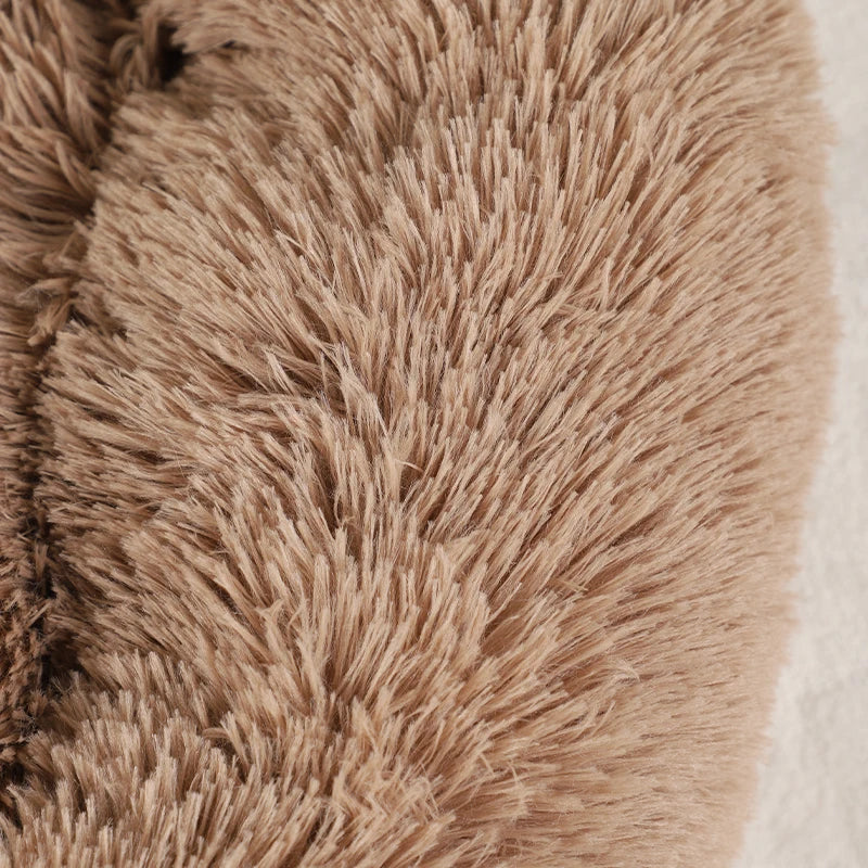 DreamNest™ Plush Calming Bed for Dogs & Cats