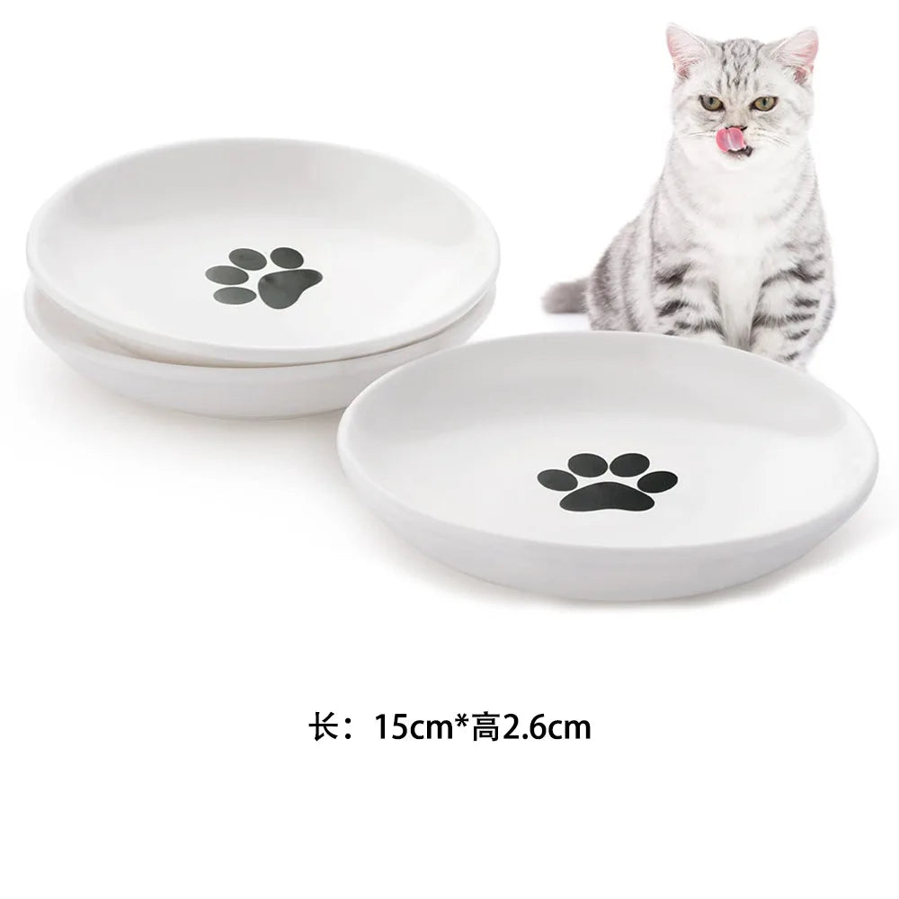 WhiskerPlate™ Anti-Tip Ceramic Cat & Dog Bowl
