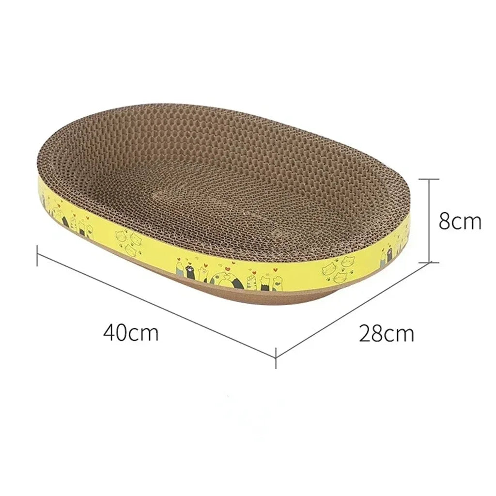 ScratchNest™ Corrugated Cat Scratching Lounge & Bed
