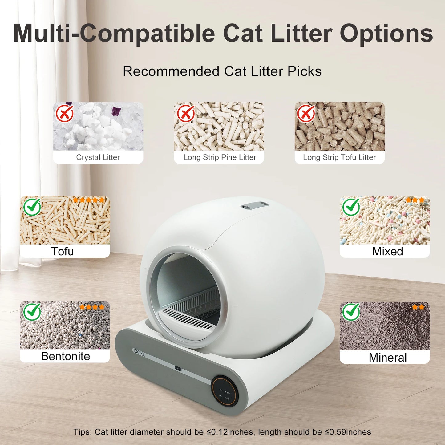 CleanPaws™ Automatic Self-Cleaning Cat Litter Box