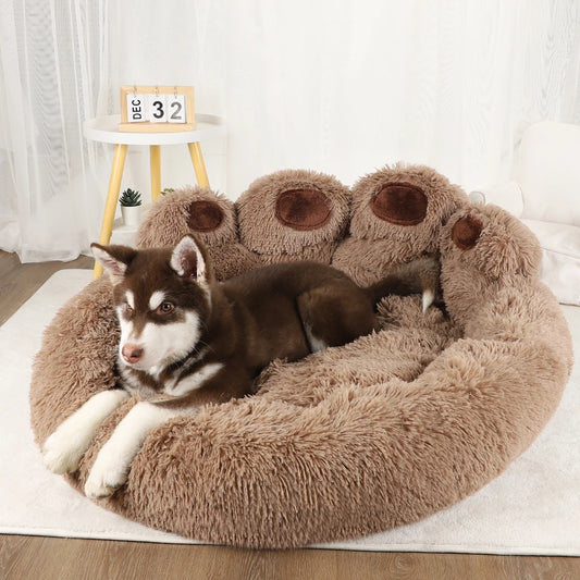 DreamNest™ Plush Calming Bed for Dogs & Cats